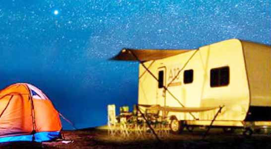 南戴河黄金海岸阿尔卡迪亚海边房车帐篷露营