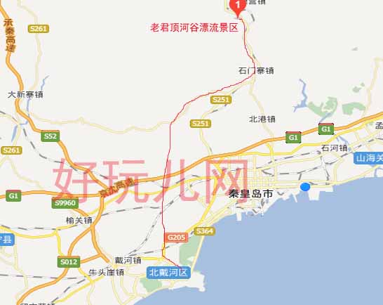 秦皇岛老君顶河谷漂流团购优惠门票