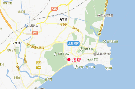 北戴河附近住宿